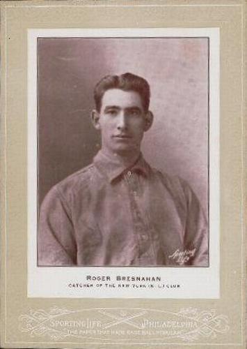 1902-11 Sporting Life Cabinets W600 #NNO Roger Bresnahan Front