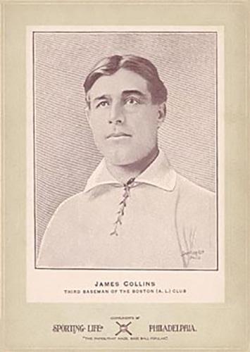 1902-11 Sporting Life Cabinets W600 #NNO Jimmy Collins Front