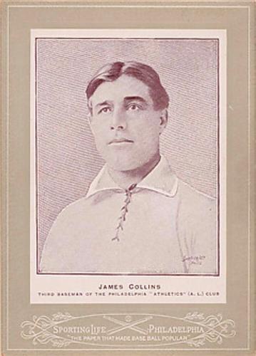 1902-11 Sporting Life Cabinets W600 #NNO Jimmy Collins Front