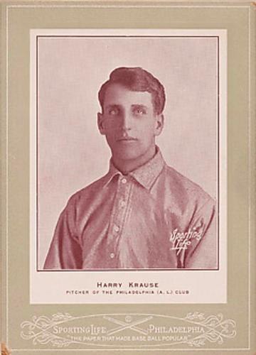 1902-11 Sporting Life Cabinets W600 #NNO Harry Krause Front