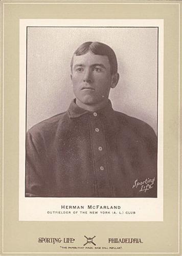 1902-11 Sporting Life Cabinets W600 #NNO Herm McFarland Front