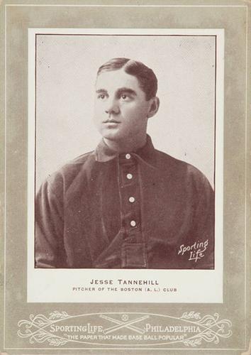 1902-11 Sporting Life Cabinets W600 #NNO Jesse Tannehill Front
