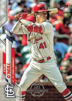 2020 Topps - 582 Montgomery #39 Tyler O'Neill Front