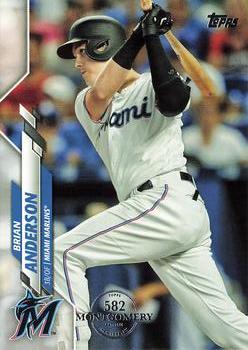 2020 Topps - 582 Montgomery #41 Brian Anderson Front