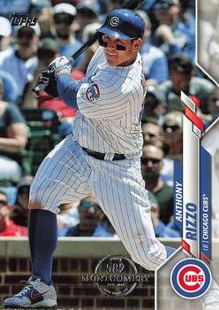 2020 Topps - 582 Montgomery #51 Anthony Rizzo Front