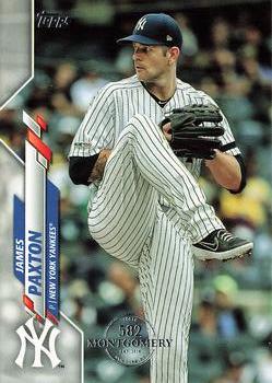 2020 Topps - 582 Montgomery #68 James Paxton Front