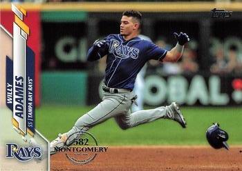 2020 Topps - 582 Montgomery #148 Willy Adames Front