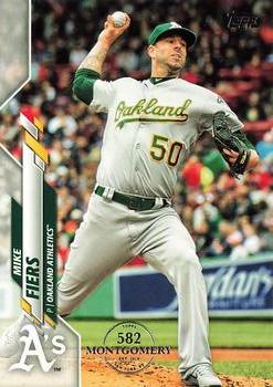 2020 Topps - 582 Montgomery #212 Mike Fiers Front