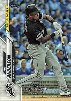 2020 Topps - 582 Montgomery #302 Tim Anderson Front