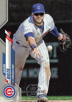 2020 Topps - 582 Montgomery #311 David Bote Front