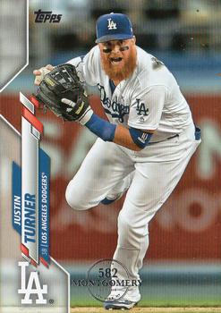 2020 Topps - 582 Montgomery #316 Justin Turner Front