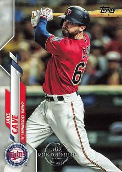 2020 Topps - 582 Montgomery #525 Jake Cave Front