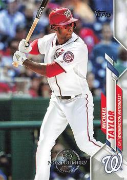 2020 Topps - 582 Montgomery #581 Michael Taylor Front