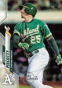 2020 Topps - 582 Montgomery #593 Stephen Piscotty Front