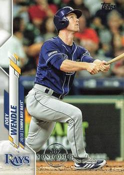 2020 Topps - 582 Montgomery #618 Joey Wendle Front