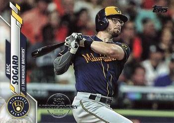 2020 Topps - 582 Montgomery #697 Eric Sogard Front