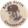 1934-35 Quaker Oats Babe Ruth Baseball Club Member Pins #NNO Babe Ruth Front