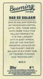 2020 Topps Allen & Ginter Chrome - Booming Cities Mini #BCC-4 Dar es Salaam Tanzania Back