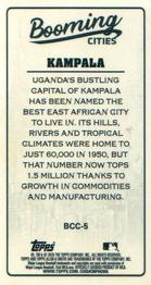 2020 Topps Allen & Ginter Chrome - Booming Cities Mini #BCC-5 Kampala Uganda Back