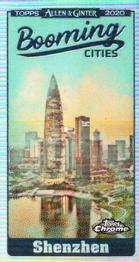 2020 Topps Allen & Ginter Chrome - Booming Cities Mini #BCC-14 Shenzhen China Front