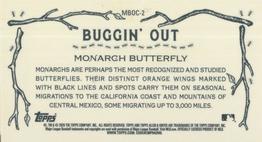 2020 Topps Allen & Ginter Chrome - Buggin' Out! Mini #MBOC-2 Monarch Butterfly Back