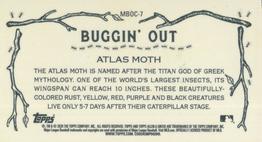 2020 Topps Allen & Ginter Chrome - Buggin' Out! Mini #MBOC-7 Atlas Moth Back