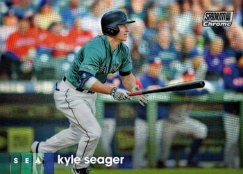 2020 Stadium Club Chrome - Refractor #361 Kyle Seager Front