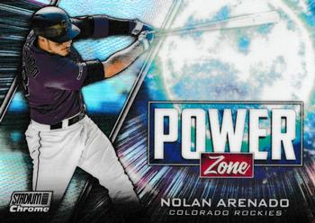 2020 Stadium Club Chrome - Power Zone #PZ-22 Nolan Arenado Front