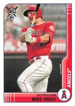 2021 Topps Big League #1 Mike Trout Front
