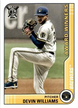 2021 Topps Big League #277 Devin Williams Front