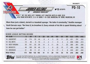 2021 Topps Pro Debut #PD-10 Jarred Kelenic Back