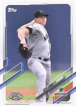 2021 Topps Pro Debut #PD-66 Seth Corry Front