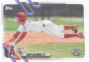 2021 Topps Pro Debut #PD-114 David Calabrese Front