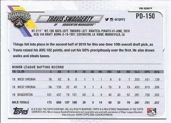 2021 Topps Pro Debut #PD-150 Travis Swaggerty Back