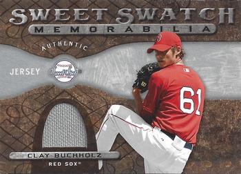 2009 Upper Deck Sweet Spot - Swatches #SS-CB Clay Buchholz Front