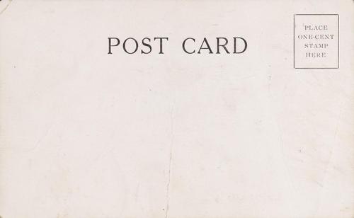 1909 W.W. Smith Postcards #NNO Ty Cobb / Honus Wagner Back