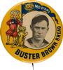 1909 Morton's Bakery Buster Brown Bread Pins #NNO Jim Delahanty Front