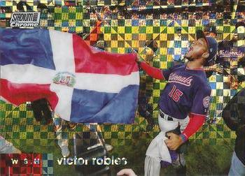 2020 Stadium Club Chrome - X-Fractor #133 Victor Robles Front