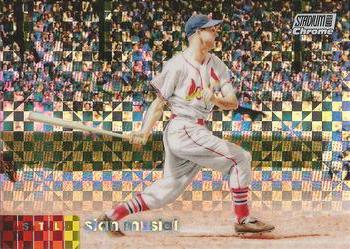 2020 Stadium Club Chrome - X-Fractor #187 Stan Musial Front