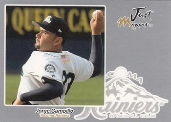 2005 Just Autographs - Silver #9 Jorge Campillo Front