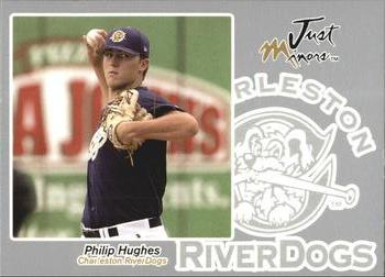 2005 Just Autographs - Silver #28 Philip Hughes Front