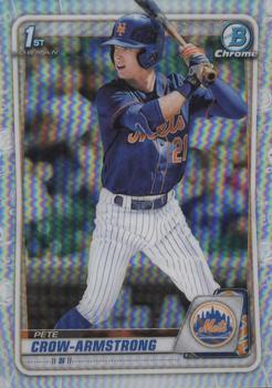 2020 Bowman Draft - Chrome Refractor #BD-72 Pete Crow-Armstrong Front