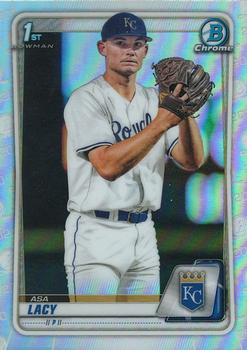 2020 Bowman Draft - Chrome Refractor #BD-88 Asa Lacy Front