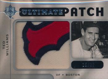 2009 Upper Deck Ultimate Collection - Ultimate Patch #UPTW Ted Williams Front