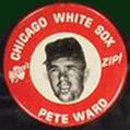 1969 Kelly's Potato Chips MLBPA Pinback Buttons #NNO Pete Ward Front