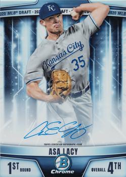 2020 Bowman Draft - Top of the Class Box Toppers Autographs #TOC-AL Asa Lacy Front