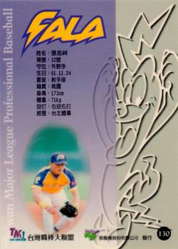 1997 Taiwan Major League #130 Chih-Hsiang Chang Back