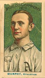 1910 Nadja Caramels Philadelphia Athletics (E104-1) #NNO Danny Murphy Front