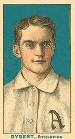 1910 Nadja Caramels Philadelphia Athletics (E104-1) #NNO Jimmy Dygert Front