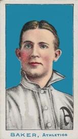 1910 Nadja Caramels Philadelphia Athletics (E104-1) #NNO Home Run Baker Front